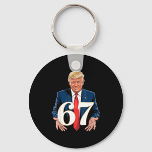 Llavero 67 Meme Divertido Trump 67 Manos Meme Jerga 6 7 Ma