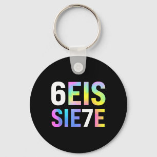 Llavero 67 Meme español Seis Siete Seis Siete Divertido es