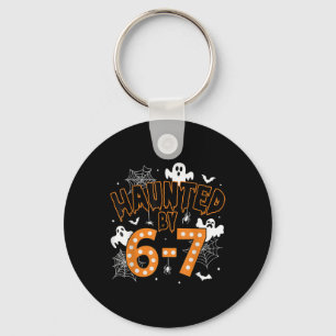 Llavero 67 Meme Halloween Embrujado – Fantasma y Calabaza 