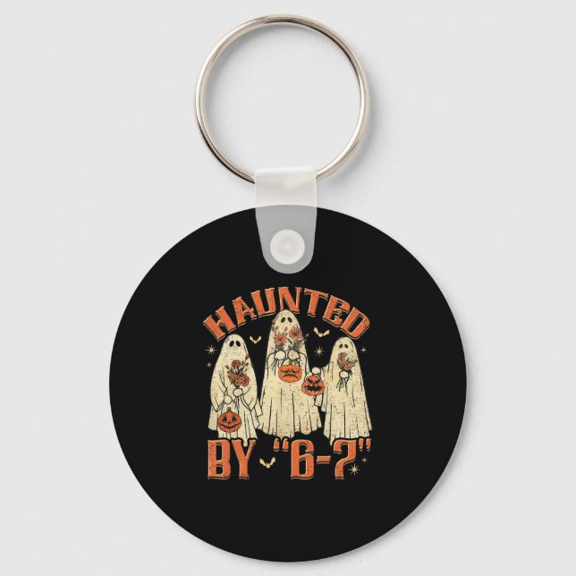Llavero 67 Meme Halloween Haunted  (Anverso)