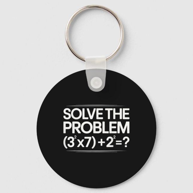 Llavero 67 Meme Matemáticas Divertido Seis Siete Profesor  (Anverso)