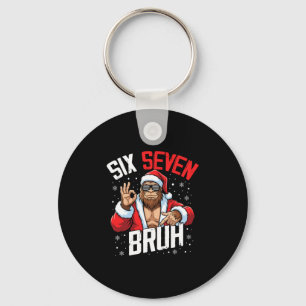 Llavero 67 Meme Seis Siete Bruh Bigfoot Santa 6 7 Divertid