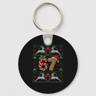 Llavero 67 Meme Seis Siete Divertido Feo Navidad Xmas Suda