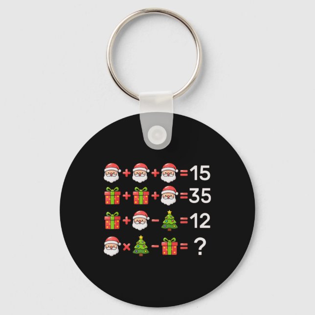 Llavero 67 Meme Six Seven Christmas Math Equation Xmas Log (Anverso)