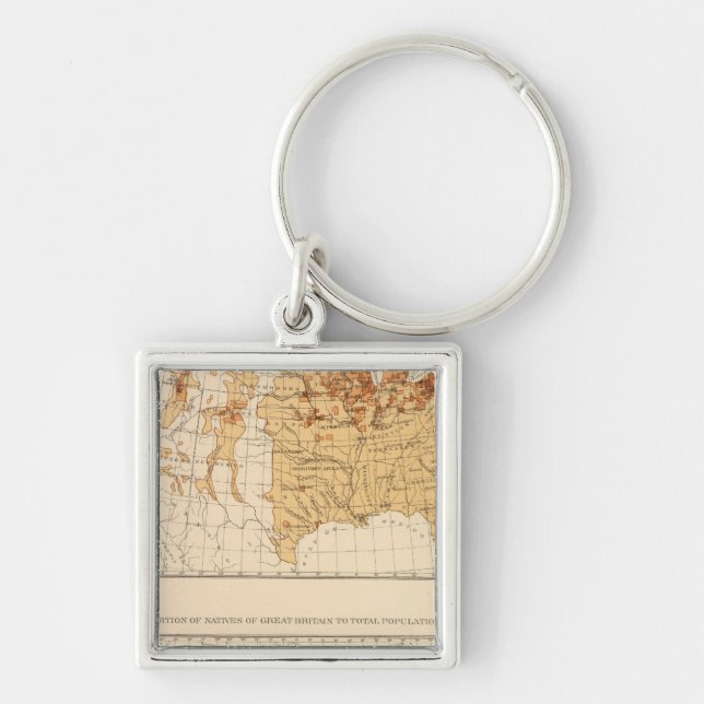 Llavero 67 Nativos Gran Bretaña 1900 (Frente)