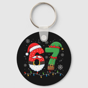 Llavero 67 Navidad 6 7 Meme Pijamas Fiesta Gen Alfa Sl