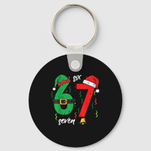 Llavero 67 Navidad Divertido 6 7 Meme Seis Siete Xmas Chic