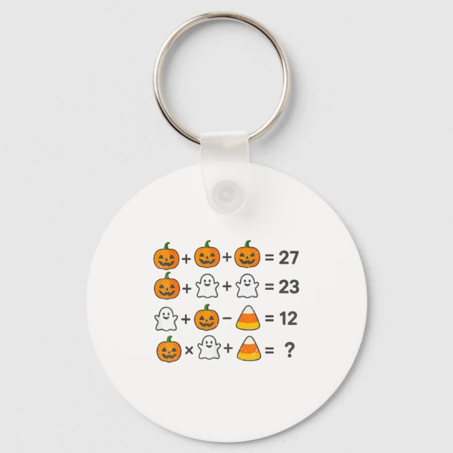 Llavero 67 Order Operations Math Teacher Halloween Costume (Anverso)
