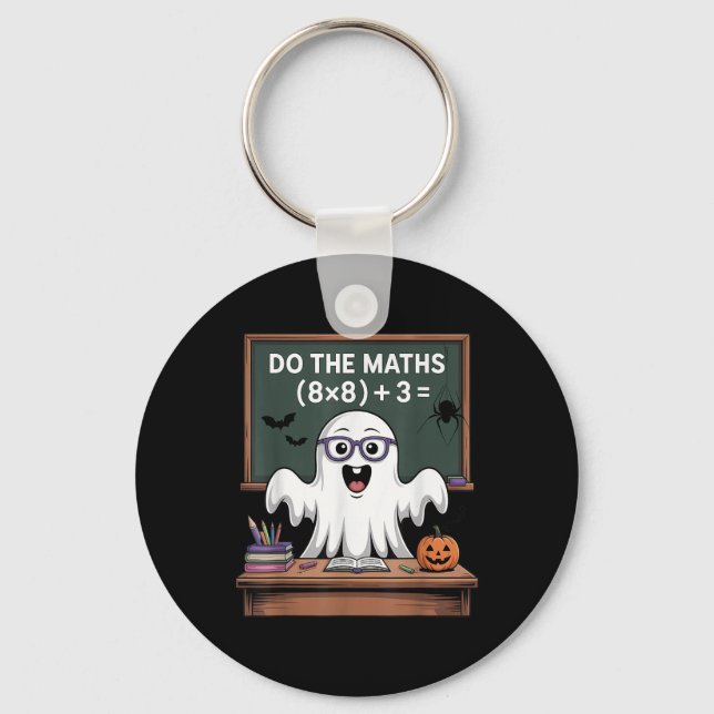 Llavero 67 Profesor Fantasma de Halloween Seis Siete Meme  (Anverso)