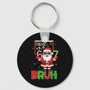Llavero 67 Profesor Navidad Santa Seis Siete Meme Matemáti