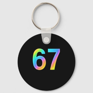 Llavero 67 Seis Siete 6 7 Diseño De Meme Divertido 6 7 1