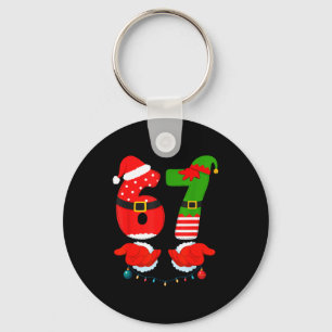 Llavero 67 Seis Siete 6 7 Meme E Pareja Navidad A juego 