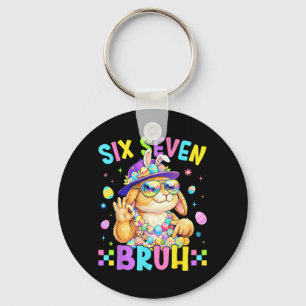 Llavero 67 Seis Siete Bruh Bunny para Niños Niñas Mujer