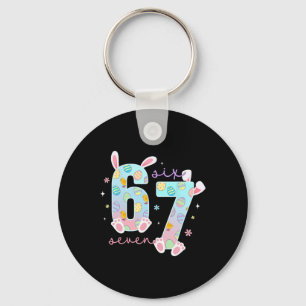 Llavero 67 Seis Siete Bunny Rabbit Para Niñas Niños Té