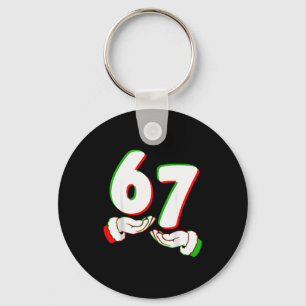 Llavero 67 Seis Siete Burh Divertida Navidad 6 7 Meme Homb