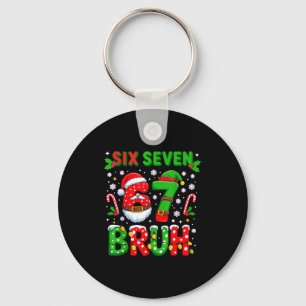 Llavero 67 Seis Siete Burh Navidad 6 7 Meme 