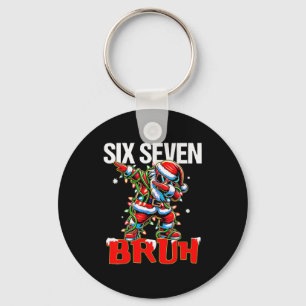 Llavero 67 Seis Siete Burh Santa Navidad 6 7 Meme Hombres