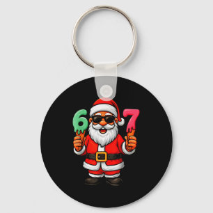 Llavero 67 Seis Siete Santa Meme Navidad Divertido