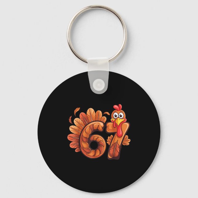 Llavero 67 Thanksgiving Turkey  (Anverso)