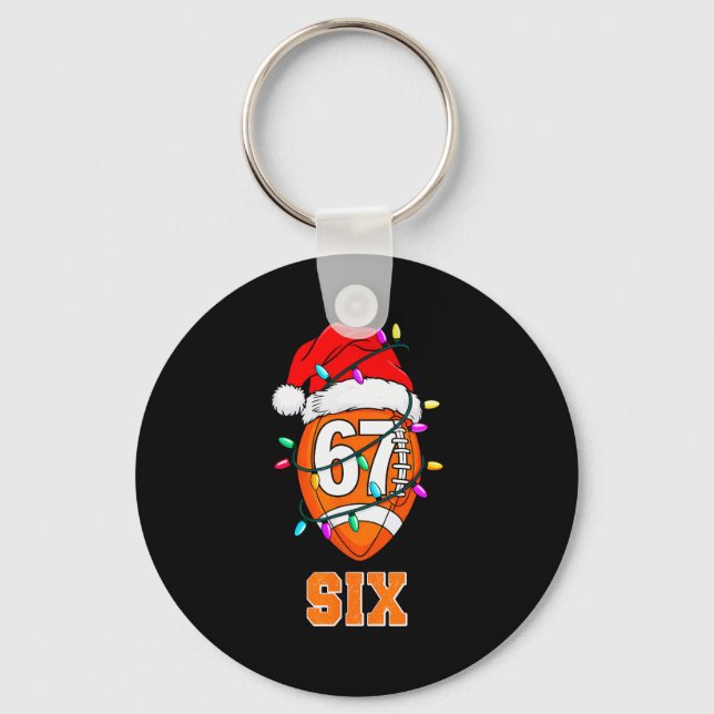 Llavero 67endy Xmas Football – Six &amp; Seven Matching Co (Anverso)