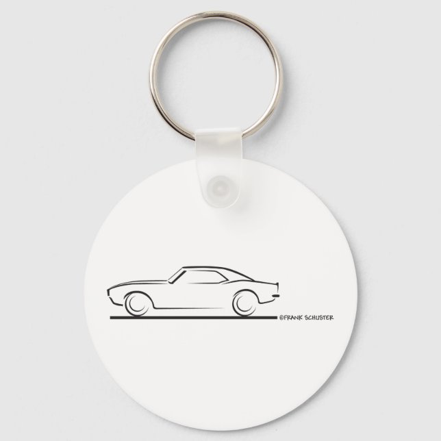 Llavero 68 Cañón duro superior BLK (Anverso)