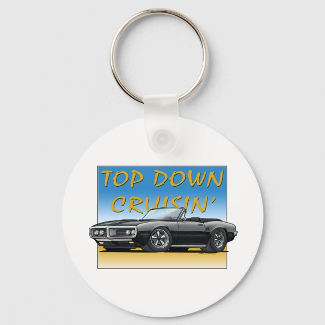 Llavero 68 Pájaro negro convertible (Anverso)