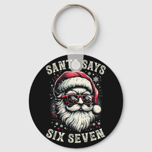 Llavero 6-7 Meme Navidad Santa Seis Siete Rotura Cerebral