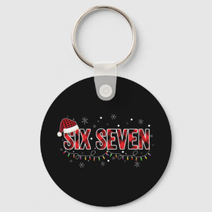 Llavero 6 7 Navidad Six Seven Xmas 67 Feliz Navidad