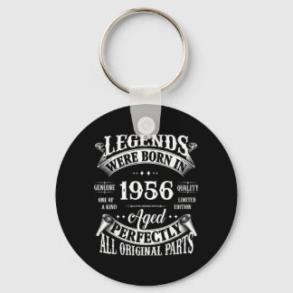 Llavero 70th Birthday Gift Vintage Legends Born In 1956 70