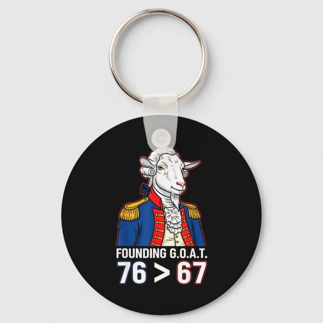 Llavero 76 Mayor Que 67 George Washington Historia Diversi (Anverso)
