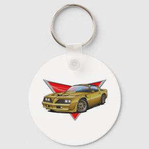 Llavero 77-78 oro Firebird