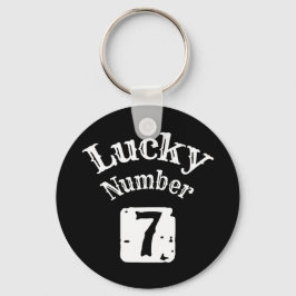 Llavero 7 - Lucky Número 7 Luck