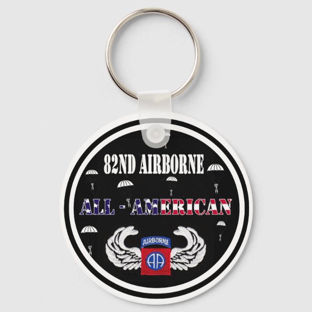 Llavero 82.º Keychain Airborne (Anverso)