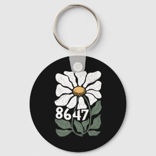 Llavero 8647 Resist Sutil Flor de Margarita Foxtrot Delta 