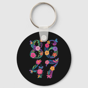 Llavero 8647 Sutil Anti Trump 86 47 Floral Boho Estilo 6