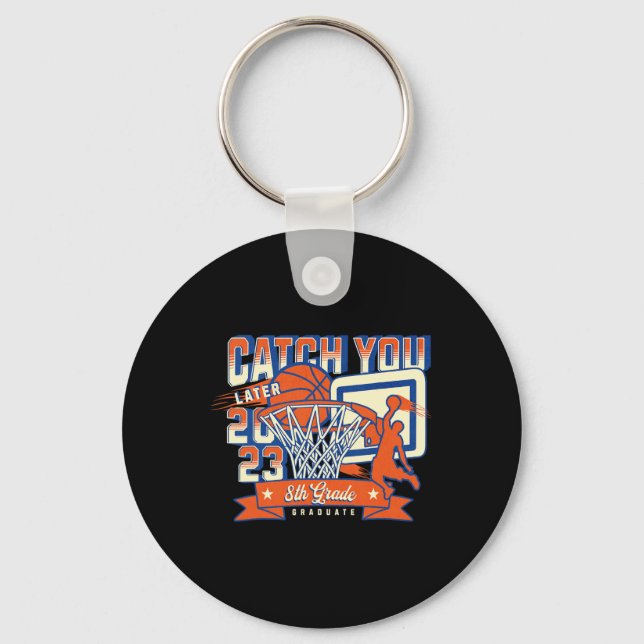 Llavero 8.º Graduado de Baloncesto 2023 (Anverso)