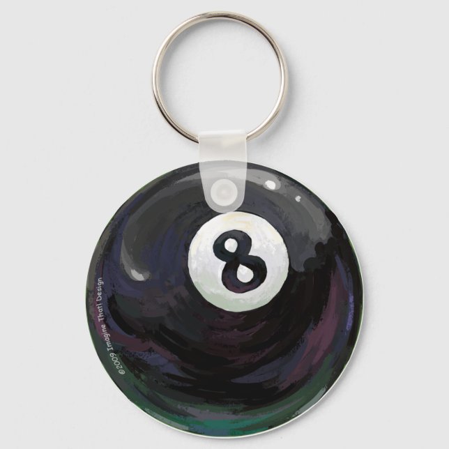 Llavero 8 Ball (Anverso)