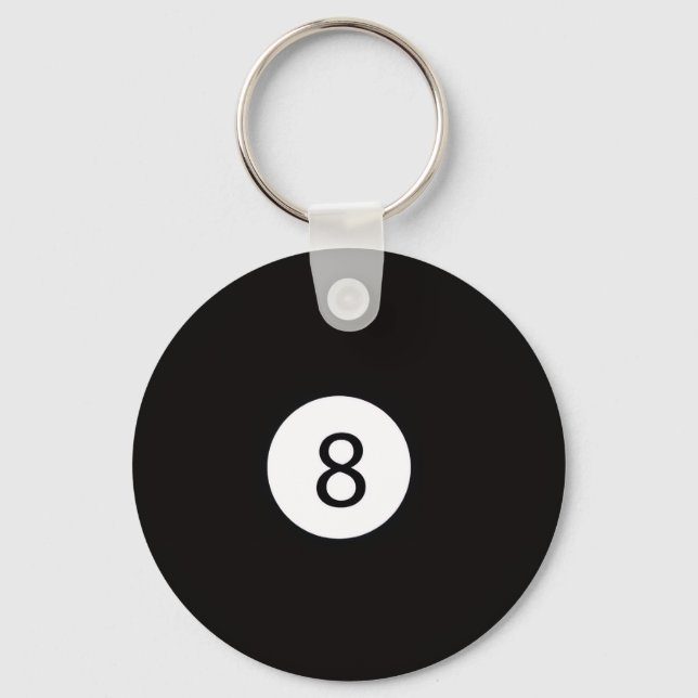 Llavero 8 Ball (Anverso)
