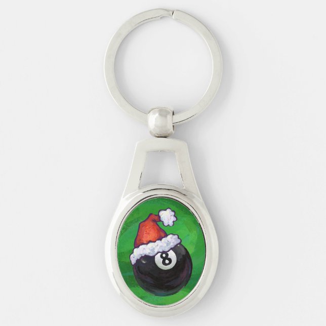 Llavero 8 Ball Navidades Green (Anverso)