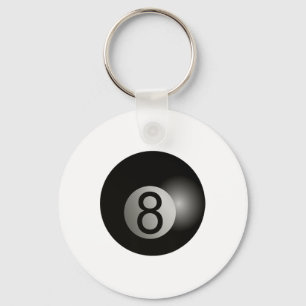 Llavero 8 Ball Pool Hall Shark Billiards Player Hustler