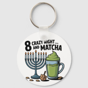 Llavero 8 Crazy Nights Y Matcha Hanukkah Judío Jew
