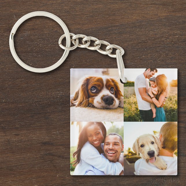 Llavero 8 Plantilla fotográfica Keychain acrílico de doble (Subido por el creador)