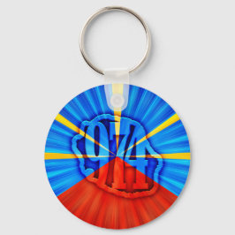 Llavero 974 Ile de la Reunion Signature Maveli R zoom1