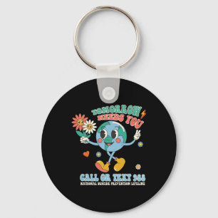 Llavero 988 La prevención del suicidio permanece mañana te