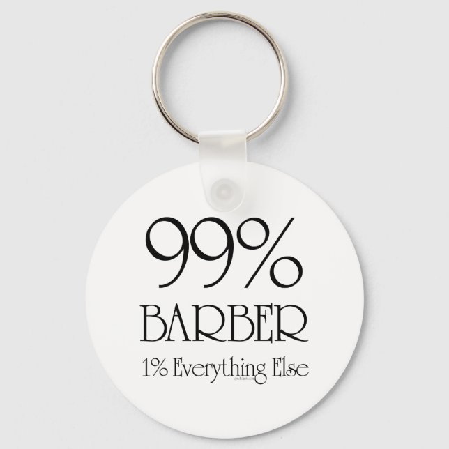 Llavero 99% Barber (Anverso)