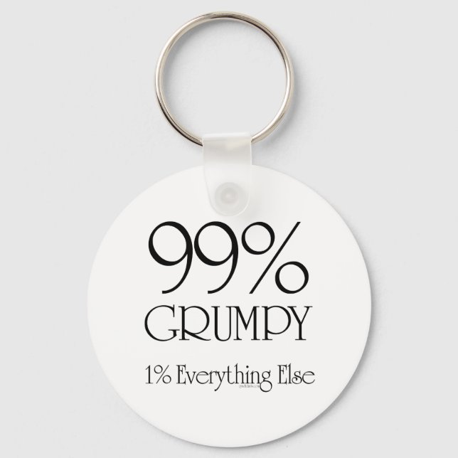 Llavero 99% Grumpy (Anverso)