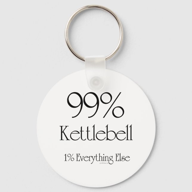 Llavero 99% Kettlebell (Anverso)