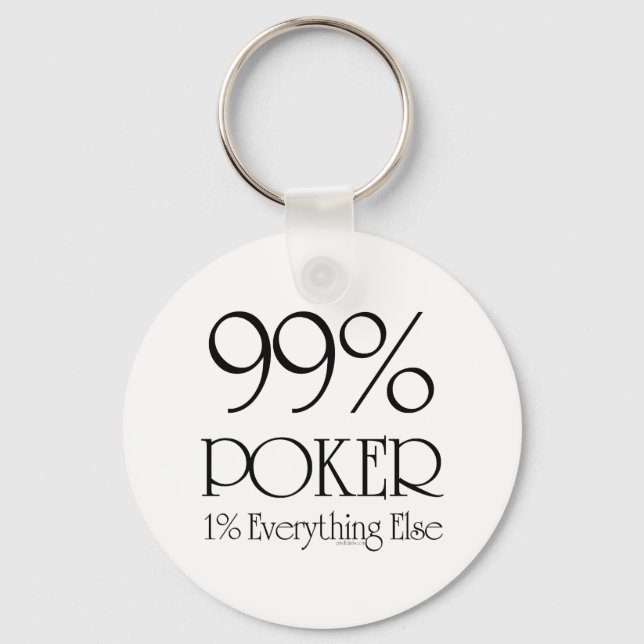 Llavero 99% Poker (Anverso)