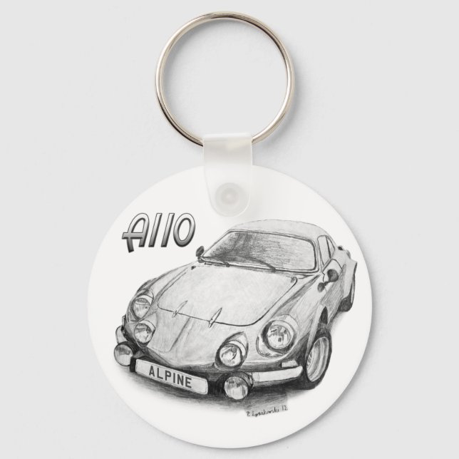 Llavero A110 alpino (Anverso)