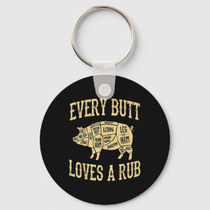 Llavero A Cada Butt Le Encanta Un Buen Fumador De Carne De